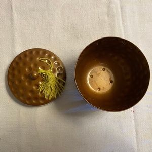 NIB Partylite Antique Bronze Holder